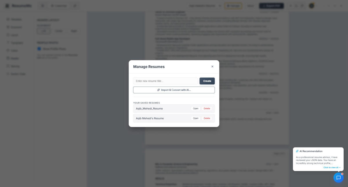 Theme, Font, and Margin Customizations
