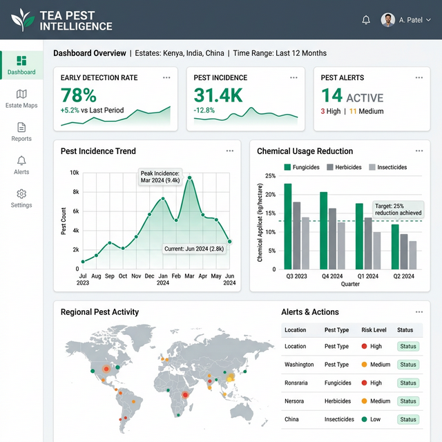 Tea Pest Intelligence Platform - Image 1